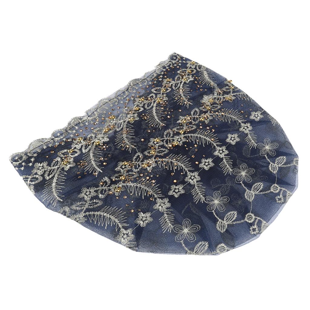 Turban Head Wraps Stylish Elegant Embroidered European Retro Hat for Women