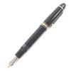 Very Good MONTBLANC Fountain Pen 149 Meisterstck Cap Type Black Gold 14C Mens Used