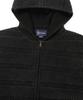 Thisisneverthat Crochet Knit Zip Hoodie Washed Black