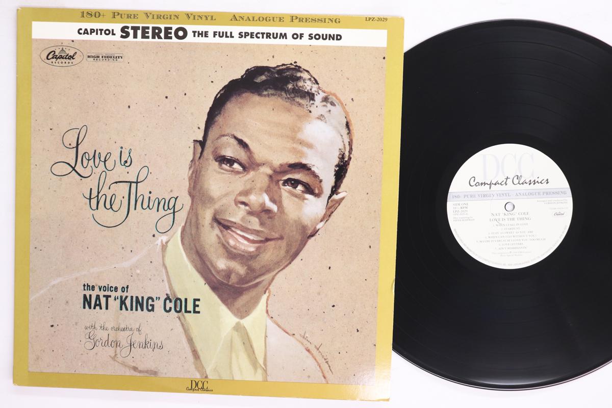 

LP Record NAT KING COLE Love Is The Thing LPZ2029 DCC COMPACT CLA 1997 US Jazz Used