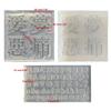 Unique DIY Craft Moulds Gothic Ornament Mould Cute Letter Silicone Molds Silicone Material for Nail Art Decorations
