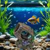 Fish Tank House Shrimp Cave Aquarium Hide Resin Fish Tank Cave Aquarium Cave Wine Barrel Shrimp Hide Fish Hide Landscape Fish