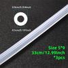 Food Grade Silicone Hose Flexible Transparent Tubing Replacement Hose For Coffee Machine Milk Frother Water Dispenser