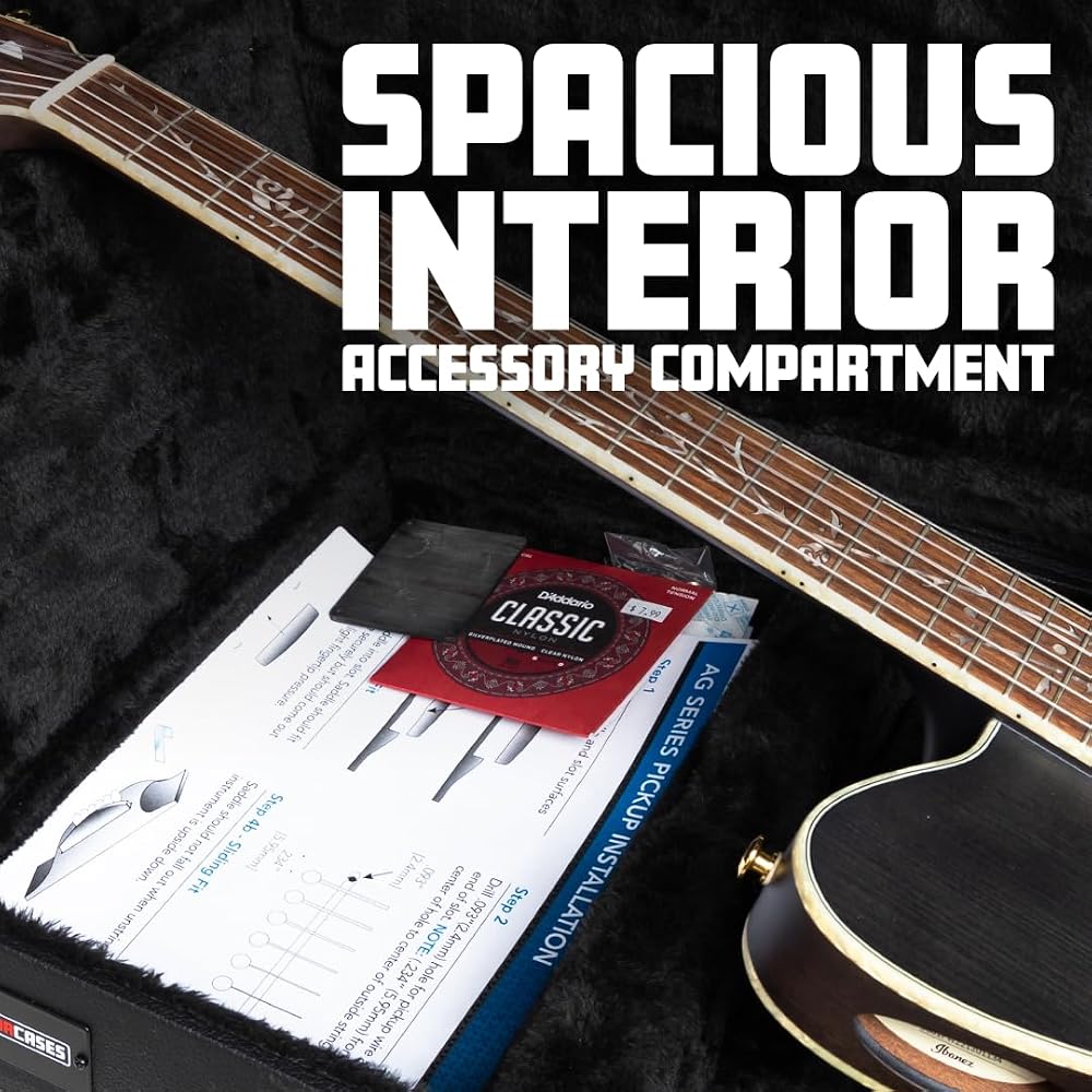 Gator Cases Gator Hard Case for Elegant Ibanez Tim Henson Signature Model TOD10N/FRH10N Compatibl...