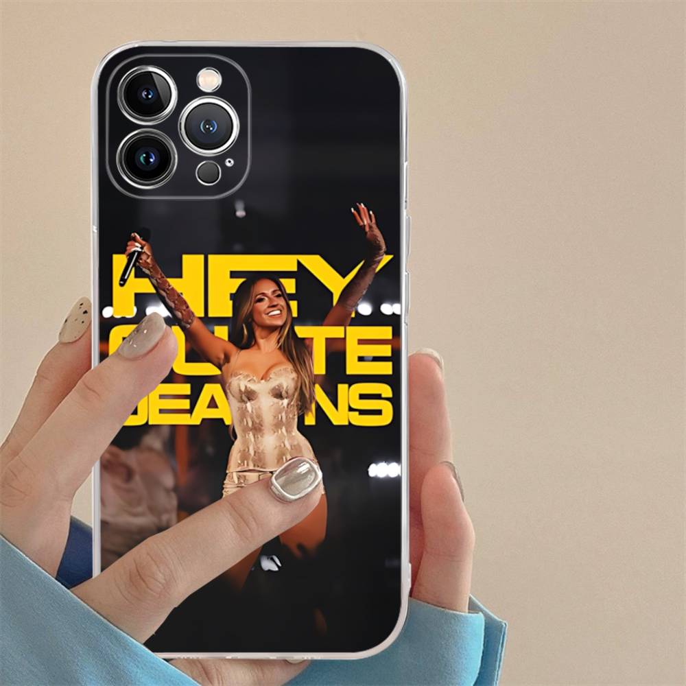 Canadian Female T-Tate Singer M-McRae Transparent Soft Phone Case For IPhone 15 12 14 16 17 13 Plus 11 Pro Max 13 Pro