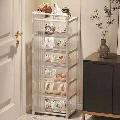 Household Organizer Cabinet Dustproof Shoe Racks Wall Corner Shoes Storage Shelf Shoes Shelves for Living Room And Bedroom