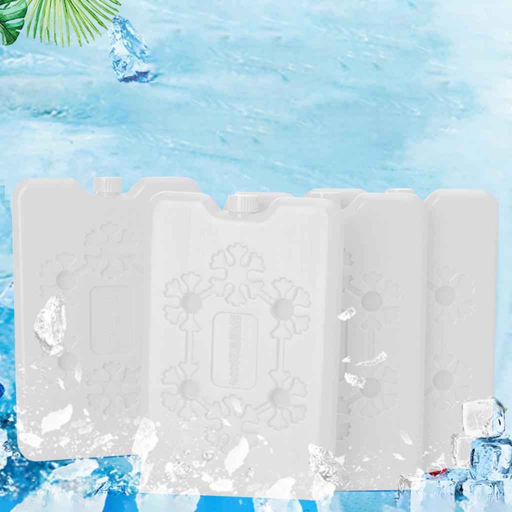 Ice Packs For Cool Box Portable Reusable Freezer Packs Long Lasting Cool Packs For Coolers Freezer Blocks Cool Box Camping