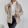 European & American Double-Sided Fleece Button Cardigan Jacket - Autumn/Winter Collection