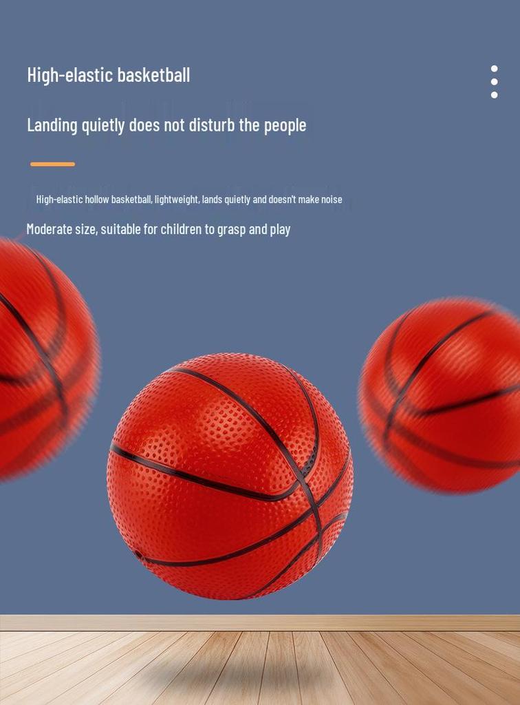 Transparent Basketball Hoop for Kids with Scoreboard, Wall-Mounted, No-Drill, Door Hanging Indoor Slam Dunk Backboard.