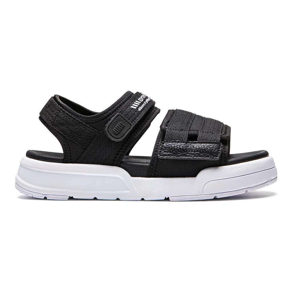 Li Ning Comfortable Breathable Durable Quick-Drying Kids Sandals Kids Sandals Black YKUU038-3