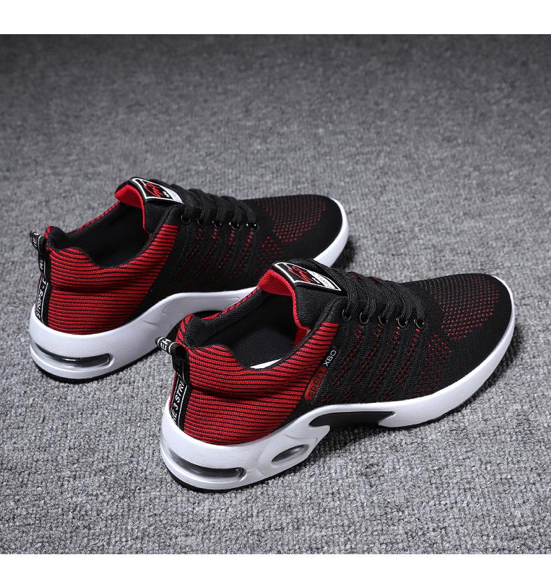 Men's 2025 Lace-Up Running Sneakers, Plus Size Casual Sports Shoes