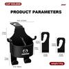2025 Hot Car Rear Seat Drink Holder Mobile Phone Stand Water Cup Hook For Mazda Axela Atenza CX9 MX3 MX5 RX8 RX7 MX30 CX30