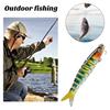 9CM/7g Fish Bait Multi-section Realistic Good Detail Sharp Hook Sinking Wobblers Fishing Lures Jointed Crankbait Swimbait Hard Fishing Tackling