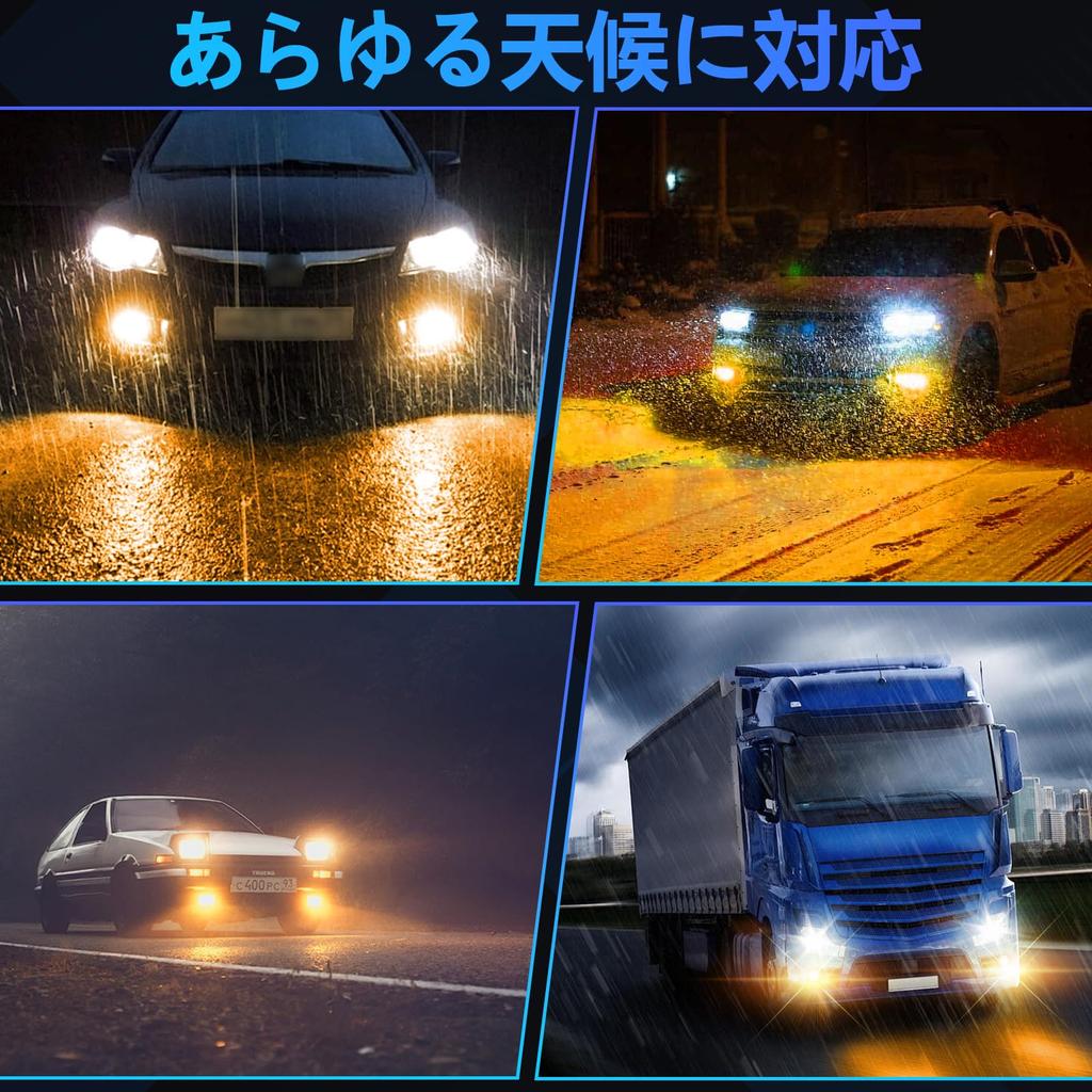 Fenikso H1 LED-Nebelscheinwerfer, orange/gelb, explosives Licht, 3000 K, 24 V, lüfterlos, 360-Grad-Emission, H1-Glühbirne, bernsteinfarben, leise, integriert, Mini-Größe, kompatibel mit