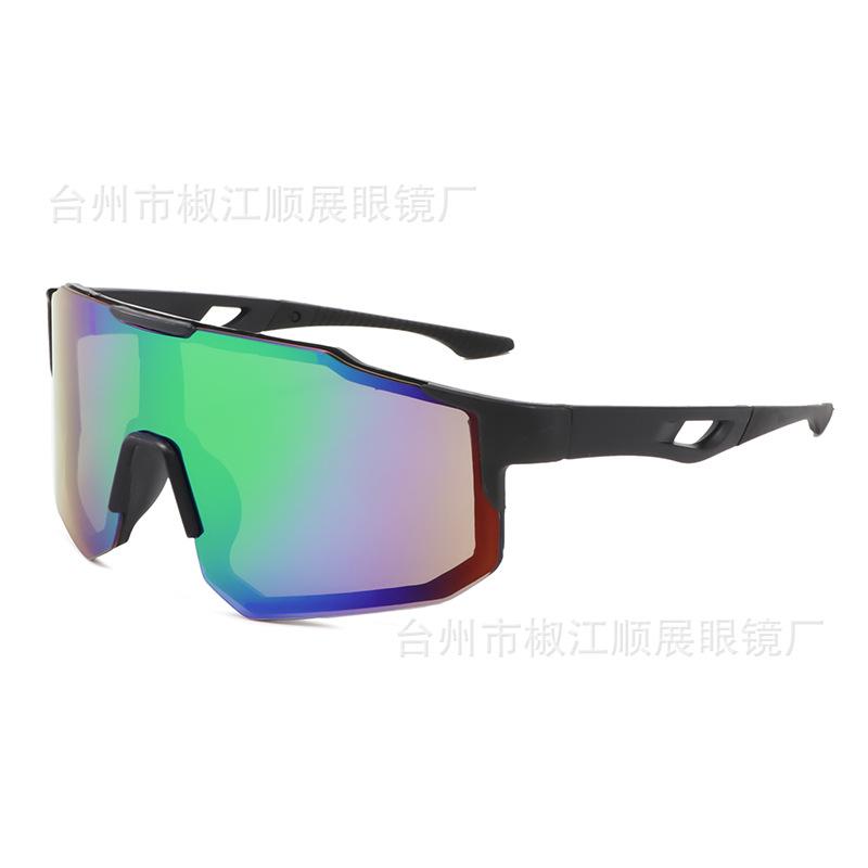 Outdoor Sports Cycling Windproof Sun Protection Sunglasses for Men and Women, European and American Style Colorful Sunglasses