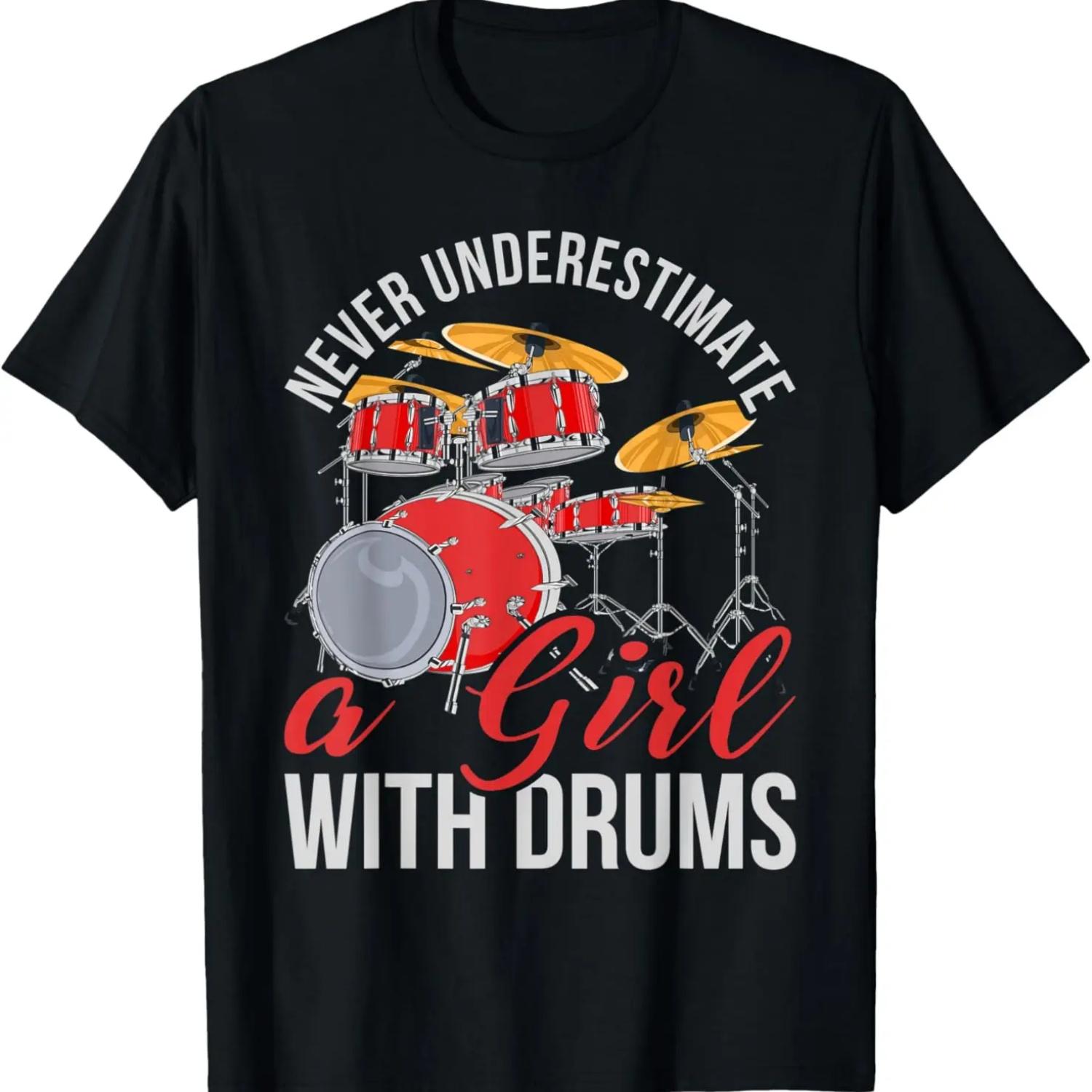 

Drums And Weed - Rock Music Drummer T-Shirt XXXXXL чорний