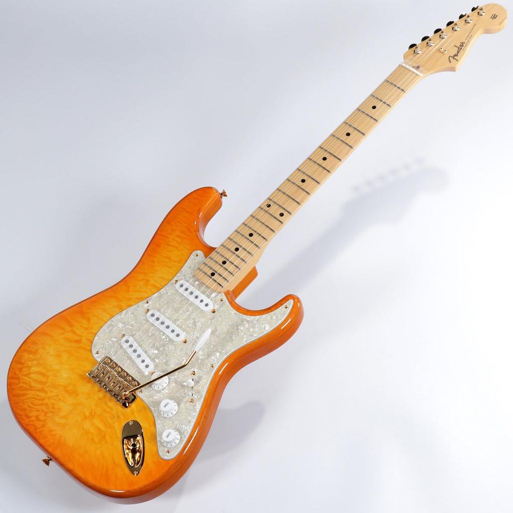Fender /ISHIBASHI FSR MIJ Traditional 50s Stratocaster Quilted Maple Top Ash Back Honey Burst