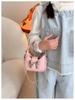 2024 Sweet Pink Bow Chain Crossbody Shoulder Bag for Women