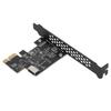 USB3.2 PCI E Riser Card Ceramic Capacitors Double Protection Fast Transmission Speed PCI E to Type E Riser Card for PC