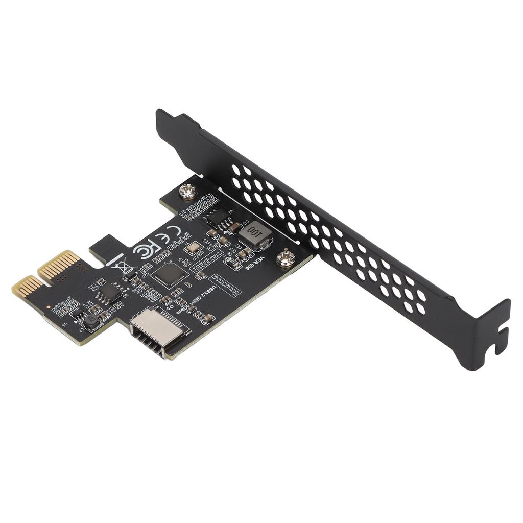 USB3.2 PCI E Riser Card Ceramic Capacitors Double Protection Fast Transmission Speed PCI E to Type E Riser Card for PC