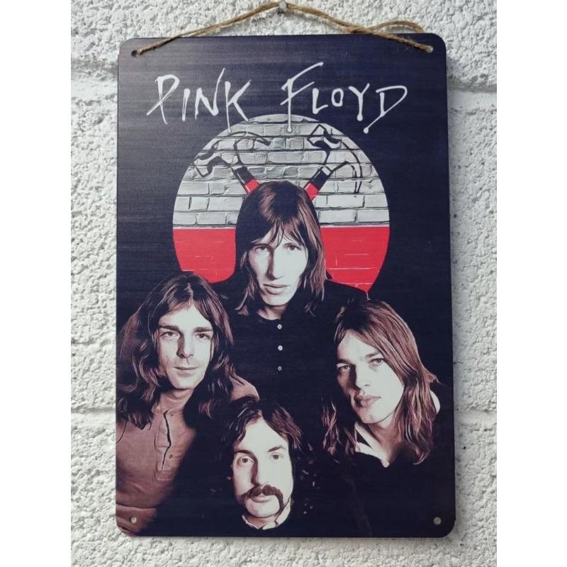 Pink Floyd Metal Poster, Guitarist Gift Wall Art 20x30cm