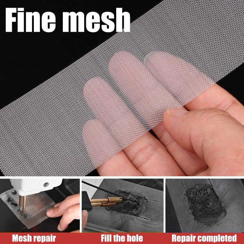 Stainless Steel Repair Mesh Car Bumper Plastic Hole Crack Patches Trimmable Welding Wire Mesh for Car Repair Welding Machine