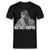 QXABCG Men'S Funny Alter Katastrophe Mechanic Humor T-Shirt | Casual Round Neck Tee with German Wordplay & Car Engine Design, All-Season Fit for Auto