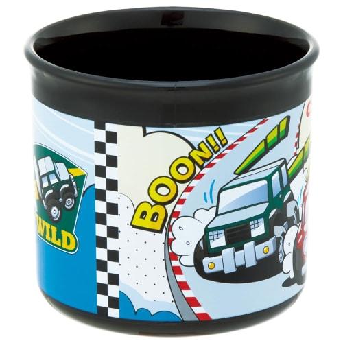 Skater Children's Plastic Lunch Cup, 200ml, Dishwasher Safe, Made In Japan, Choro Q, Boys', KE4AAG-A