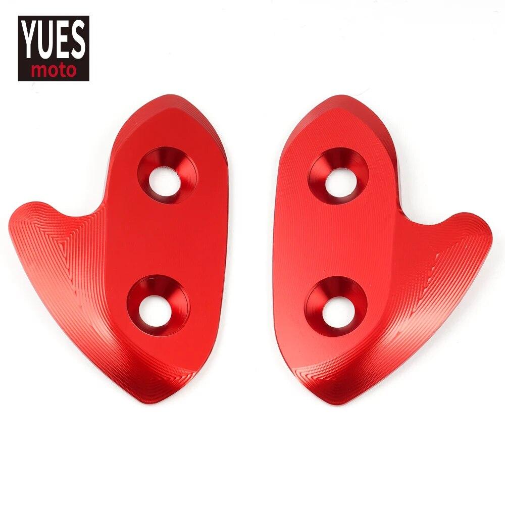 Moto Accessories Mirror Hole Cover Windscreen Driven Mirror Eliminators Cap For YAMAHA R1 R1M YZF R1 2015 2016 2017 2018