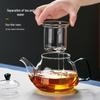 ZISIZ High-Temperature Resistant Glass Teapot