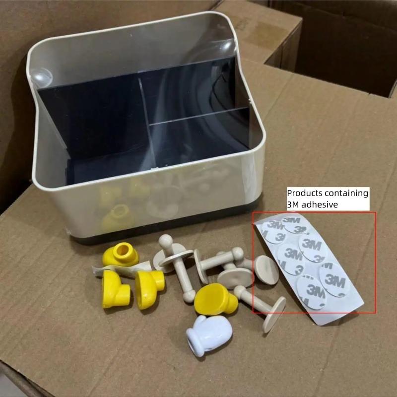 Multifunctional Desktop Storage Box - Makeup Organizer Display Case for Cosmetics Skincare, Countertop Convenient and Practical