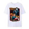 Halloween Sicherheit Familienratgeber Sommer T-Shirt Herren Damen Lässig Mode Oberteile T-Shirts Harajuku Grafik T-Shirts Unisex Oversized T-Shirt
