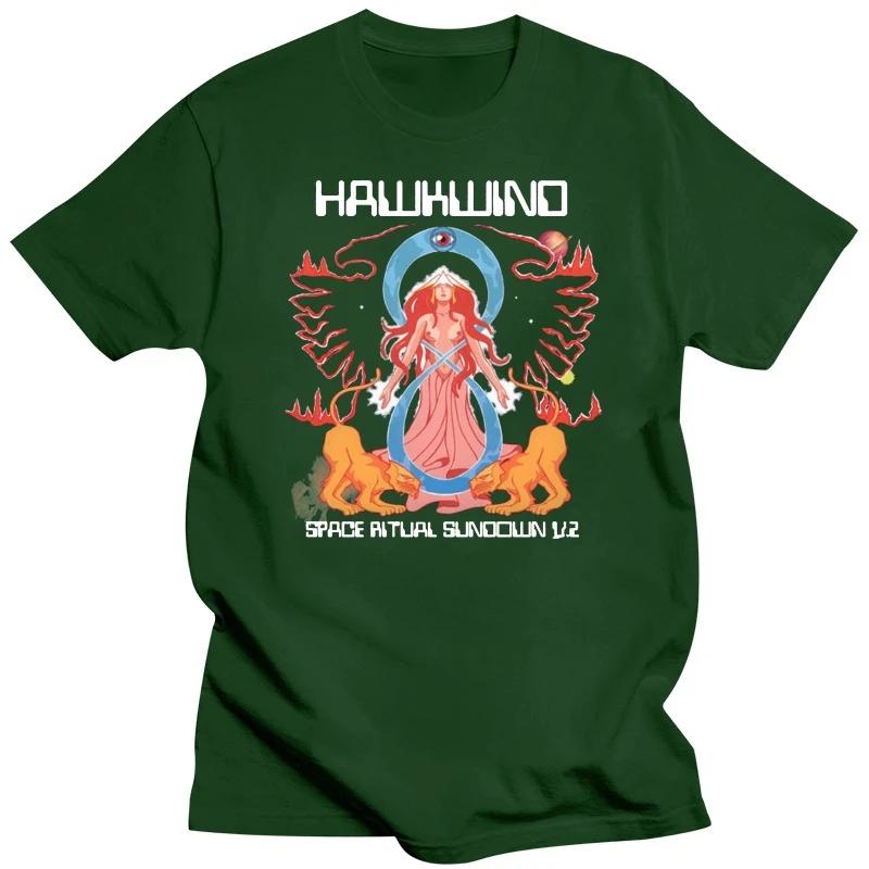 T Shirt Novelty Cool Tops UnisexS Short Sleeve Tshirt Hawkwind Space Ritual T Shirt ( Black ) S Xl