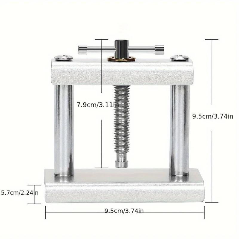 12/18pcs Kits Watch Repair Tools Professional Back Cover Presser Set Metal Watchmaker Maintenance Tools for Closing Cover