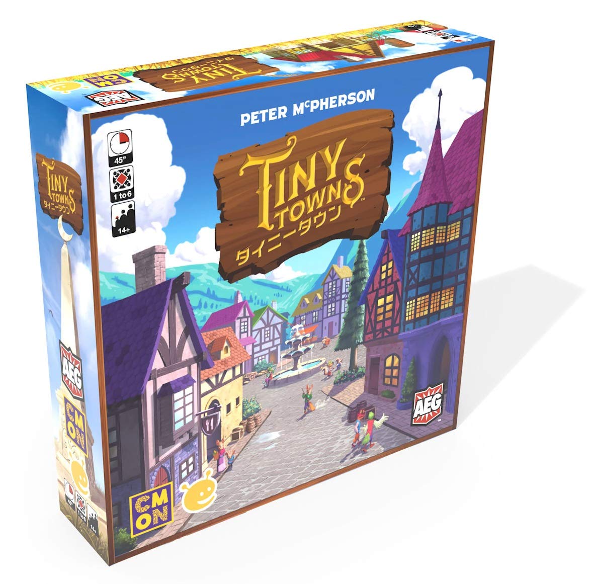 

Tiny Town Японская версия Tiny Towns