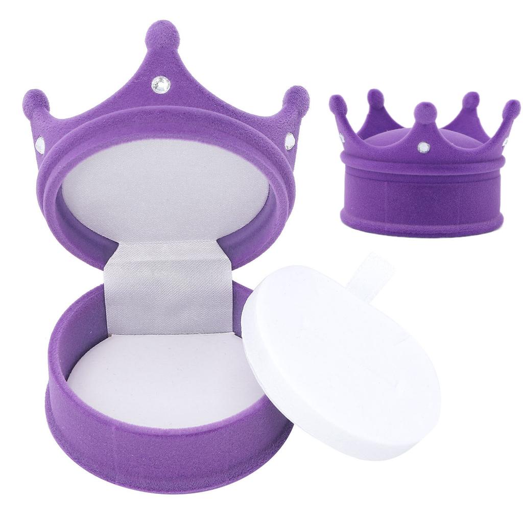 Crown Jewelry Box Personalized Simple Retro Design Ear S Necklace Jewelry Packaging Box