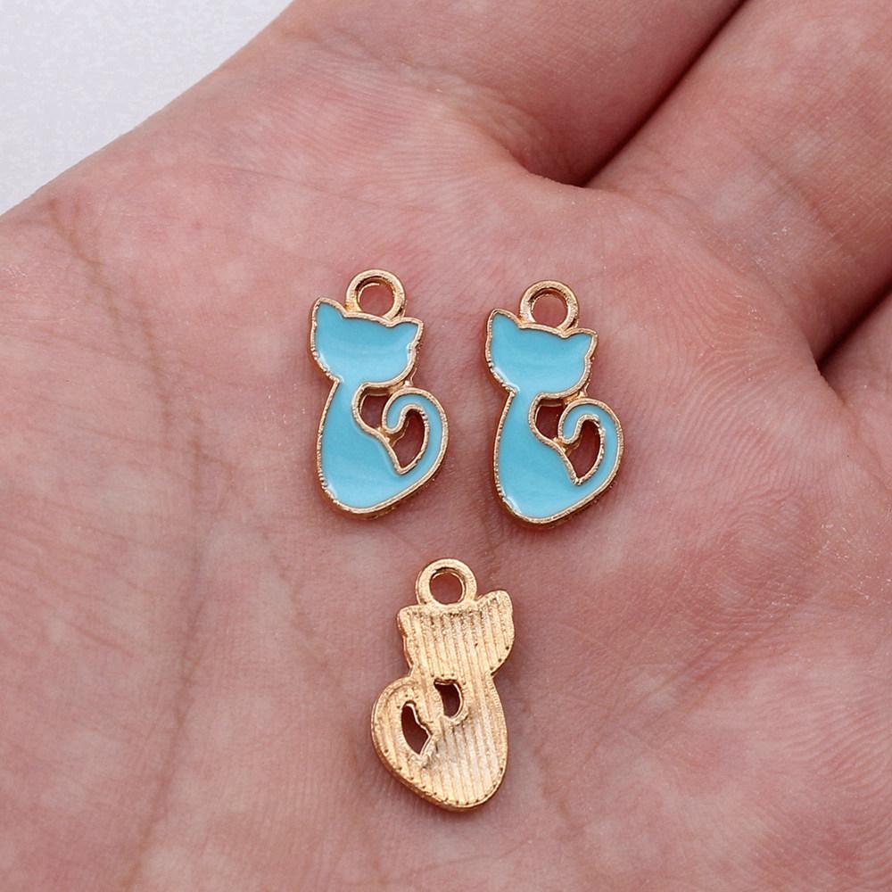 Anhänger Niedliche Katze Anhänger Kinder Schmuck Materialien QC037