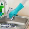 10pcs Magic Dishcloth Silver Wire Cleaning Kitchen Cloth Thickened Microfiber Wash Towel Built-in Sponge Steel Wire Ball Rag