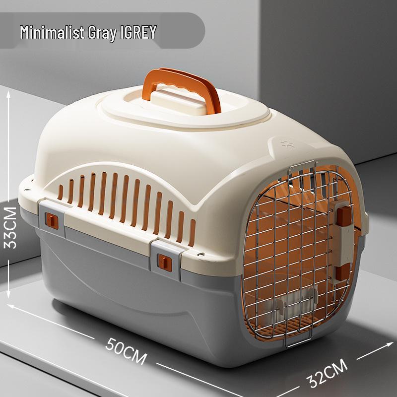 Portable Cat Travel Carrier with Skylight