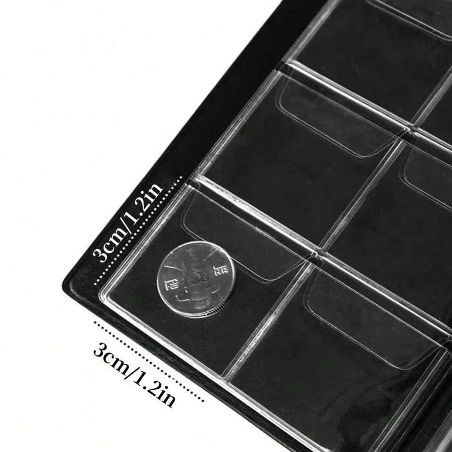 120 Pockets Coin Collection Book Coin Collection Holder Album Commemorative Coin Organizer Storage Photo Album Home Decoration