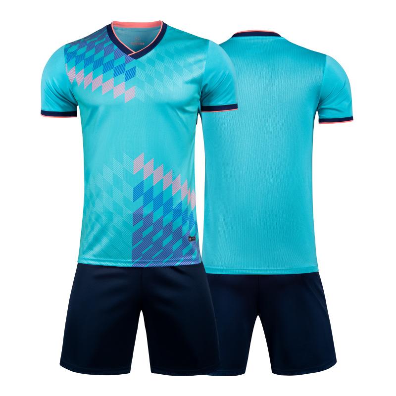 Football Jersey Set Men's Game Training Jersey Children's Adult Sports Jersey Football Jersey