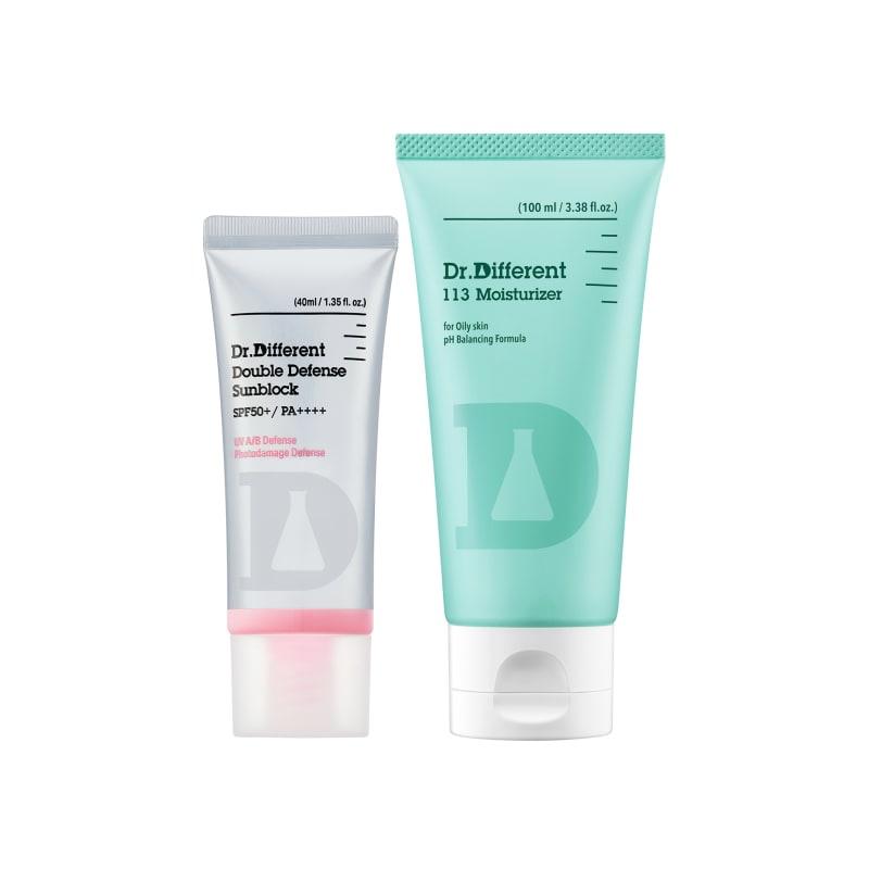 

Double Defense Sunblock 40ml + 113 Moisturizer 100ml