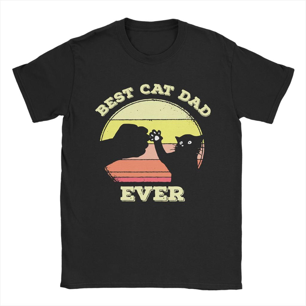 Best Cat Dad Ever Unisex Unisex T Shirts Funny Gift Tshirt For Lover Cat Funny Tee Shirt Tshirt 100 Cotton Plus Size Clothes