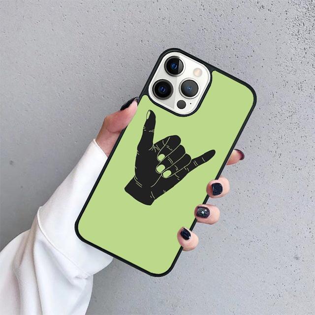 Surfer Surf Hang Loose Shaka Phone Case Cover For iPhone 17 Air 15 16 14 13 12 Pro Max 11 Pro Max Plus Coque Shell