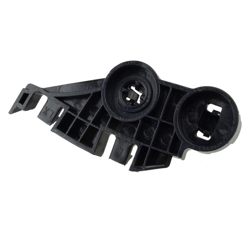57010745AF 57010745AE 2Pcs Black Car Front Bumper Support Bracket Fit For Chrysler 300 2011-2018 2019 2020 57010744AF 57010744AE