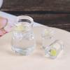 3Pc/Set Dollhouse Miniature Food Lemon Juice Jug Cup For Dollhouse Furniture