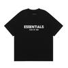 Fear of God T-shirt Oversize Essentials Stampa Lettere sul Retro Uomo Donna Cotone Puro Casual Manica Corta 3 Colori