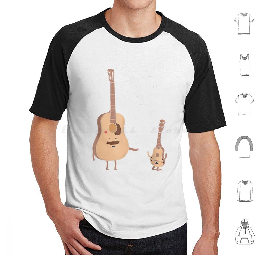 Uke I Am Your Father T Ukulele Guitar Music T Shirt Cotton Men Women DIY Print Funny Guitarist Guitar Player Birthday Christmas