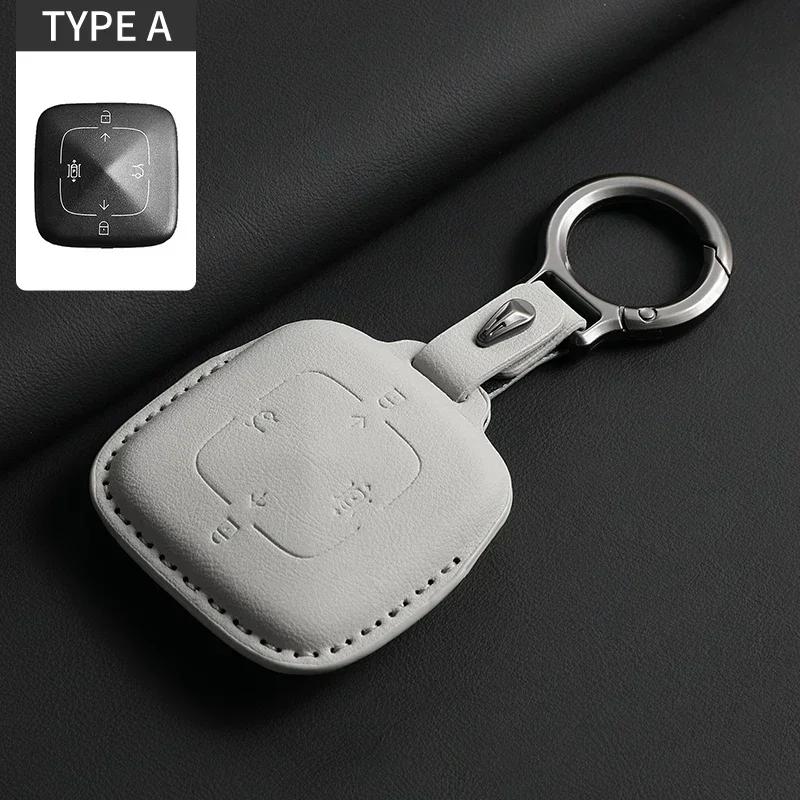 Car Remote Key Case Cover for Zeekr 001 X 007 Zeekr MIX Original Color Car Key Protection Bluetooth Smart Top Grade Shell