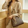 Large-capacity Middle-aged Women's Bag, Fashionable and Versatile, Single-shoulder Crossbody Bag, Women's Printed Handbag